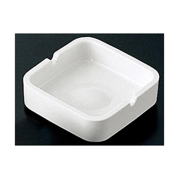 DX角灰皿 アイボリ白/業務用/新品/小物送料対象商品