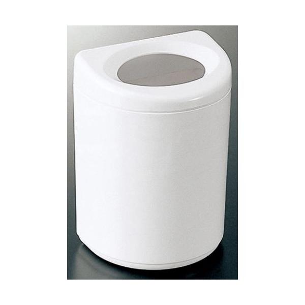 ミニ半月ダストBOX 白/業務用/新品/小物送料対象商品