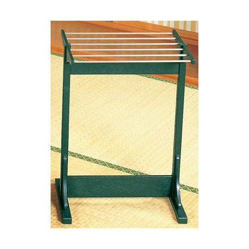 木製タオル掛 グリーン干漆/業務用/新品/送料無料
