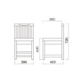 業務用椅子 marukatsu(丸勝) 生駒 エスニック 生駒N椅子 /Aランク/業務用/新品/送料無料