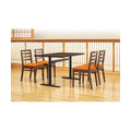 業務用椅子 marukatsu(丸勝) 室戸Ｎ(ナチュラルクリヤ)椅子/業務用/新品/送料無料