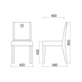業務用椅子 marukatsu(丸勝) 彩 スタイリッシュ 彩D椅子 /Aランク/業務用/新品/送料無料