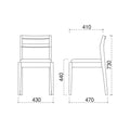 業務用椅子 marukatsu(丸勝) 伊東 スタイリッシュ 伊東1D椅子 /Aランク/業務用/新品/送料無料