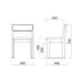 業務用椅子 marukatsu(丸勝) 宮津 スレッド 宮津D椅子 /Aランク/新品/業務用/送料無料