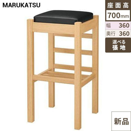 業務用椅子 marukatsu(丸勝) 葛城Ｎ(ナチュラルクリヤ)スタンド椅子/業務用/新品/送料無料