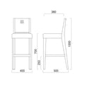 業務用椅子 marukatsu(丸勝) 彩 N スタンド椅子 Aランク  /業務用/新品/送料無料
