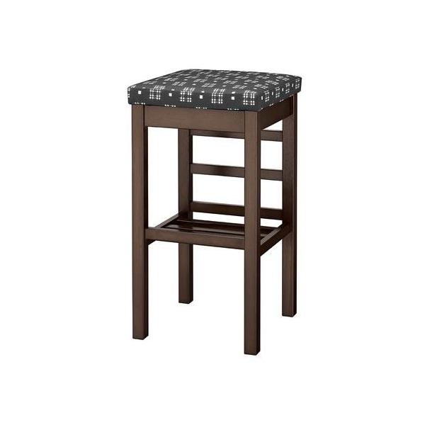 業務用椅子 marukatsu(丸勝) 伊賀D(ダークブラウン)スタンド椅子 既製品/業務用/新品/送料無料
