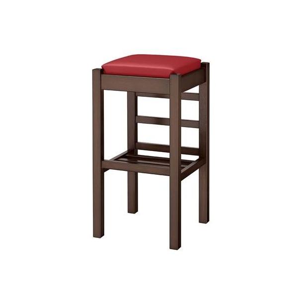 業務用椅子 marukatsu(丸勝) 葛城D(ダークブラウン)スタンド椅子 既製品/業務用/新品/送料無料