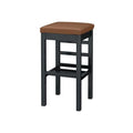 業務用椅子 marukatsu(丸勝) 伊賀B(ブラック)スタンド椅子 既製品/業務用/新品/送料無料