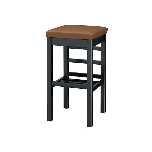 業務用椅子 marukatsu(丸勝) 伊賀B(ブラック)スタンド椅子 既製品/業務用/新品/送料無料