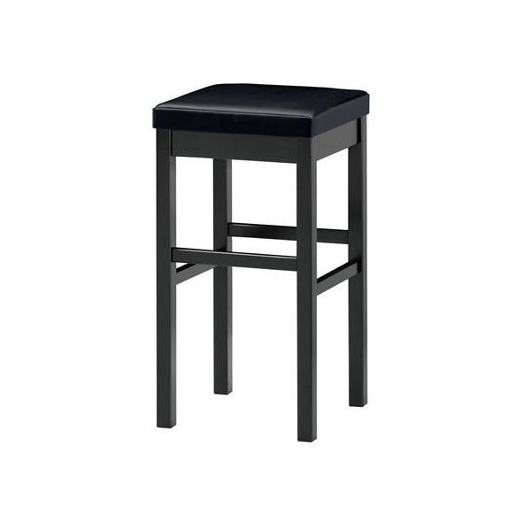 業務用椅子 marukatsu(丸勝) 天竜B(ブラック)スタンド椅子 既製品/業務用/新品/送料無料