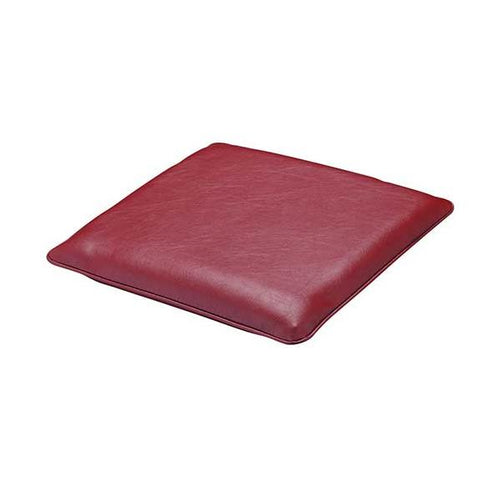 marukatsu(丸勝) 座布団 40厚390角 レザー エンジ色/幅390×奥行390×高さ40 /新品/業務用/小物送料対象商品