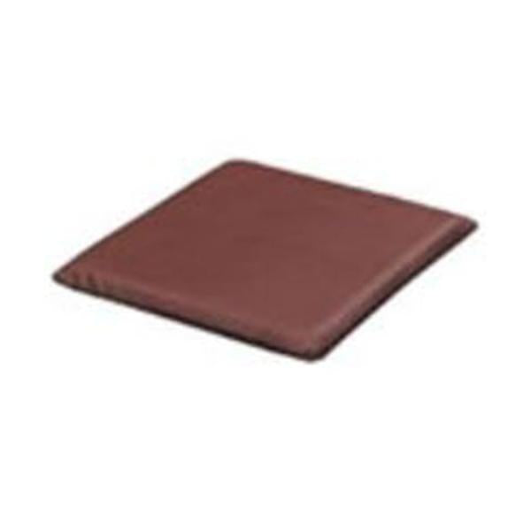 marukatsu(丸勝) 座布団 40厚450角 レザー 茶色/幅450×奥行450×高さ40 /新品/業務用/小物送料対象商品