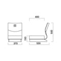 marukatsu(丸勝) 霧島II B 座椅子 Aランク  /新品/業務用/送料無料