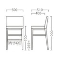 業務用椅子【プロシード】ザップスタンドNAD  11462-E 幅500×奥行510×高さ990 シート高700(mm)/業務用/新品/送料無料