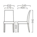 業務用椅子【プロシード】リーブルイスA-NA  11536-A 幅450×奥行540×高さ940 シート高460(mm)/業務用/新品/送料無料