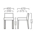 業務用椅子【プロシード】スリフトイスB-BR  11869-A 幅400×奥行470×高さ625 シート高450(mm)/業務用/新品/送料無料