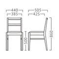 業務用椅子【プロシード】シーカーイスA-BR  11905-A 幅440×奥行505×高さ860 シート高500(mm)/業務用/新品/送料無料