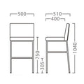 業務用椅子【プロシード】リニアムスタンドAL  21813-E 幅500×奥行510×高さ1040 シート高750(mm)/業務用/新品/送料無料