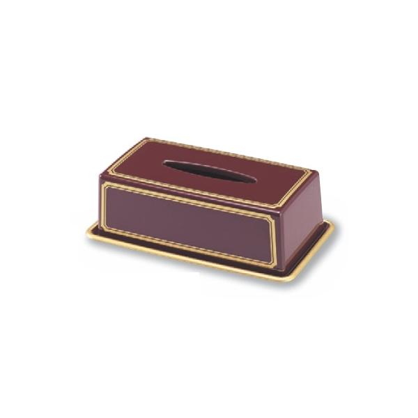 ティシュカバー (大)ティッシュボックスマロン天金(深型)