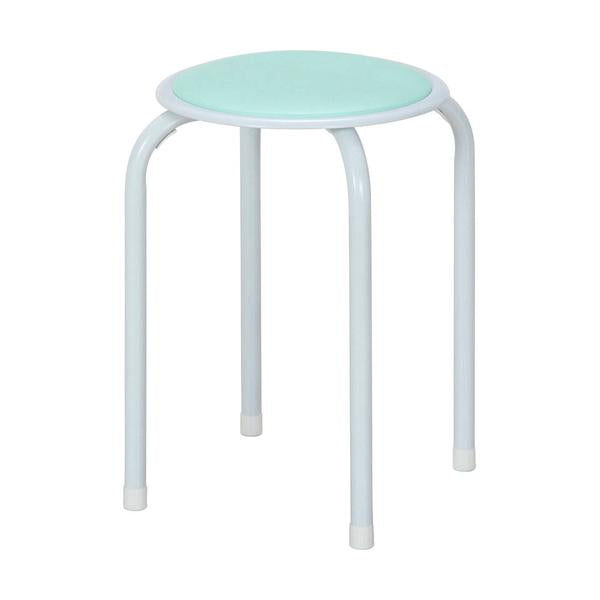 業務用椅子 ラウンドスツール ＦＢ－０１／１０ Ｅ．ＧＲ エメラルドグリーン FB-01/10 E.GR 12個入/業務用/新品/送料別