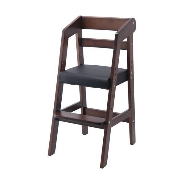 木製ベビーチェアー ダークブラウン /業務用/新品/送料別