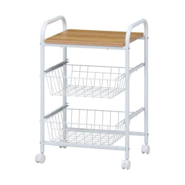 キッチンワゴン FBC-01-1 WH/NA /業務用/新品/送料別