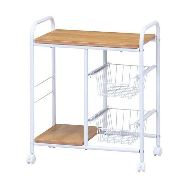 キッチンワゴン FBC-02-1 WH/NA /業務用/新品/送料別
