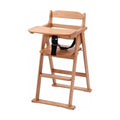 木製折リ畳ミベビーチェアー NA /業務用/新品/送料別