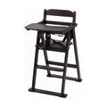 木製折リ畳ミベビーチェアー BR (17333) /業務用/新品/送料別