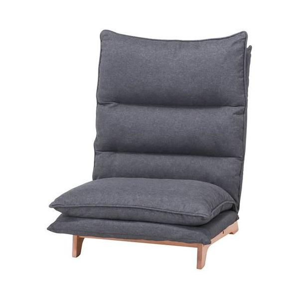ダブルクッション座椅子 フィット2 1P DGY /業務用/新品/送料別