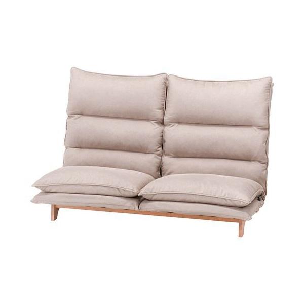 ダブルクッション座椅子 フィット2 2P BE /業務用/新品/送料別