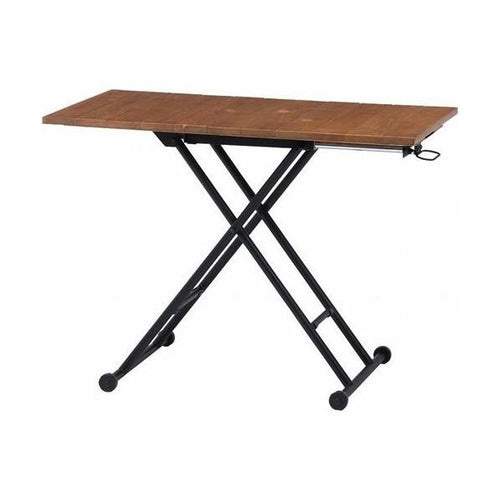 昇降テーブル シルビア アンティークブラウン /業務用/新品/送料別