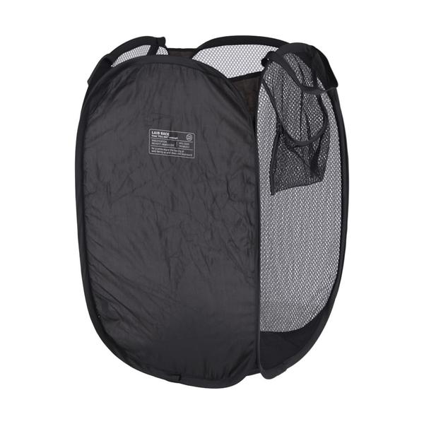 ＬＢ ポップアップランドリー スクエア ブラック  6個入/業務用/新品/送料別