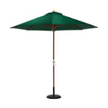 木製パラソル ２７０cm グリーン ２７０ＧＲ 270GR/業務用/新品/送料別