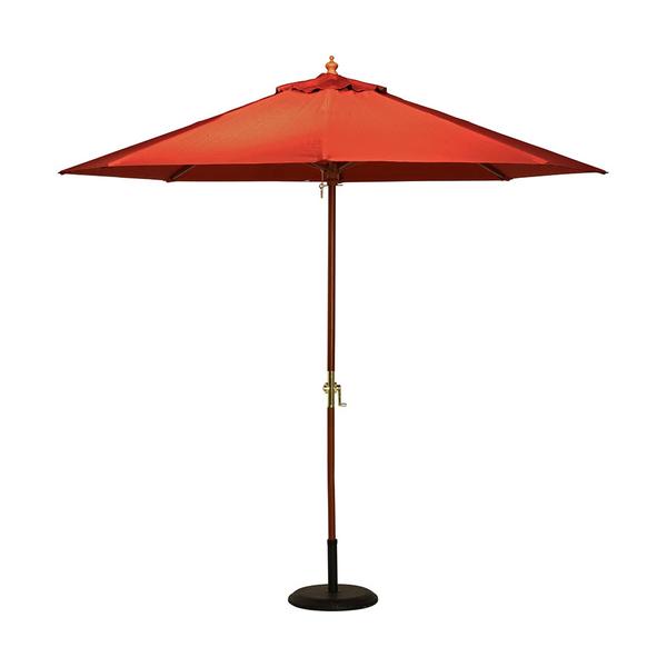 木製パラソル ２７０cm エンジ ２７０ＲＳ 270RS/業務用/新品/送料別