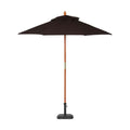 木製パラソル ２１０cm ブラウン ２１０ＢＲ 210BR/業務用/新品/送料別