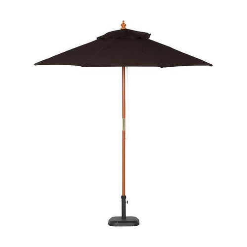 木製パラソル ２１０cm ブラウン ２１０ＢＲ 210BR/業務用/新品/送料別