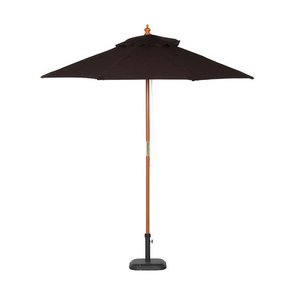木製パラソル ２１０cm ブラウン ２１０ＢＲ 210BR/業務用/新品/送料別