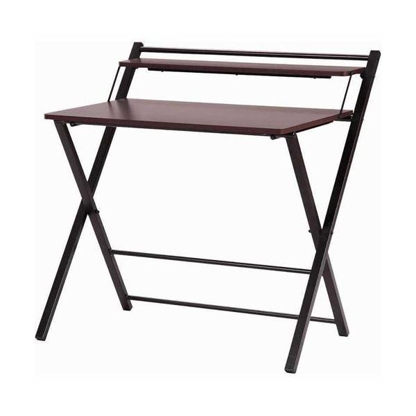 フォールディングワークデスク DBR/BK /業務用/新品/送料別
