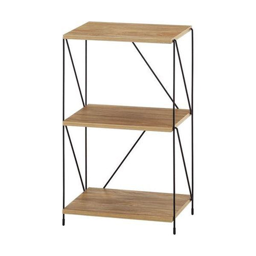 EZBOワイヤーラック3段 40幅 OAK NA /業務用/新品/送料別