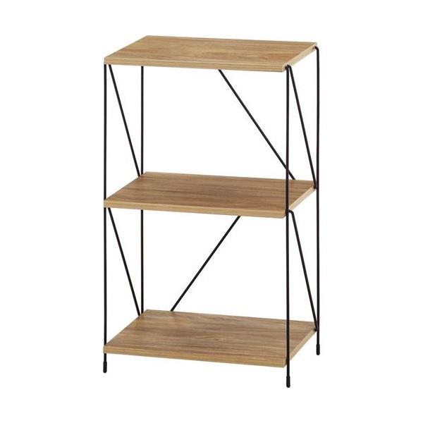 EZBOワイヤーラック3段 40幅 OAK NA /業務用/新品/送料別