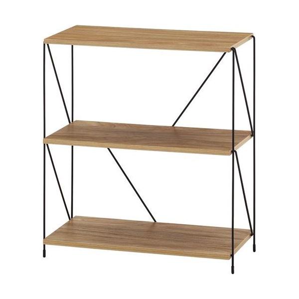EZBOワイヤーラック3段 60幅 OAK NA /業務用/新品/送料別