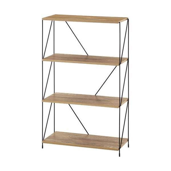 EZBOワイヤーラック4段 60幅 OAK NA /業務用/新品/送料別