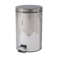ステンレス ラウンドペダルペール 12L (セット数：2) /業務用/新品/送料別