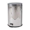ステンレス ラウンドペダルペール 20L (セット数：2) /業務用/新品/送料別