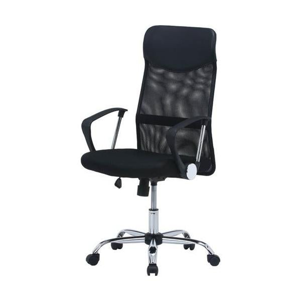 メッシュハイバックチェアー HF-98BK ブラック /業務用/新品/送料別