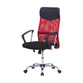メッシュハイバックチェアー HF-98RD レッド /業務用/新品/送料別