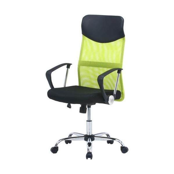メッシュハイバックチェアー HF-98GR グリーン /業務用/新品/送料別