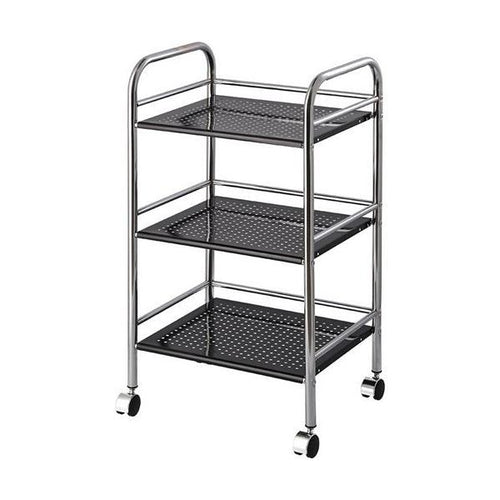 マルチワゴン3段 BK/CR /業務用/新品/送料別